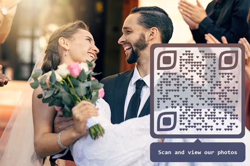 Cómo crear un código QR para fotos de boda: guía completa 2025